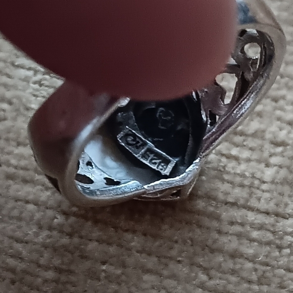 Silver Cut Out Heart Ring - Picture 7 of 10